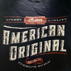 🔥‼️ Closet wide Sale Price Indian Motorcycle Navy Graphic Tee